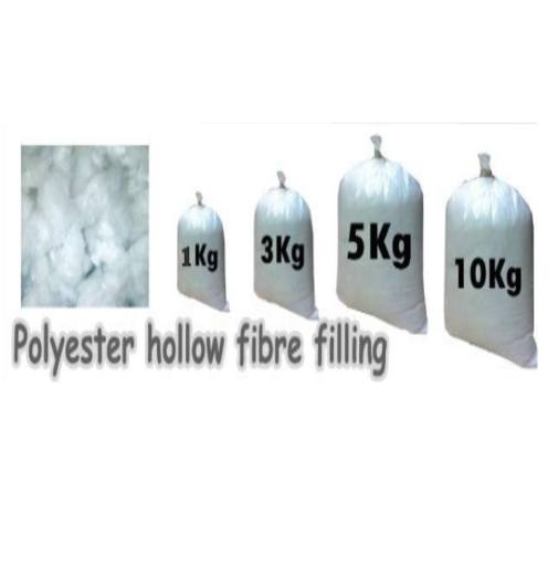 Cushion Covers by Hollowfibre Filling Hollow Fibre Stuffing / Filling / Fill Toys High Grade Pillows 2 Kilo kg 